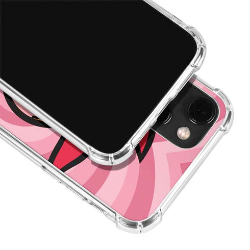 Cartoon Network Powerpuff Girls Blossom Pink Hearts iPhone 14 Plus Clear Case