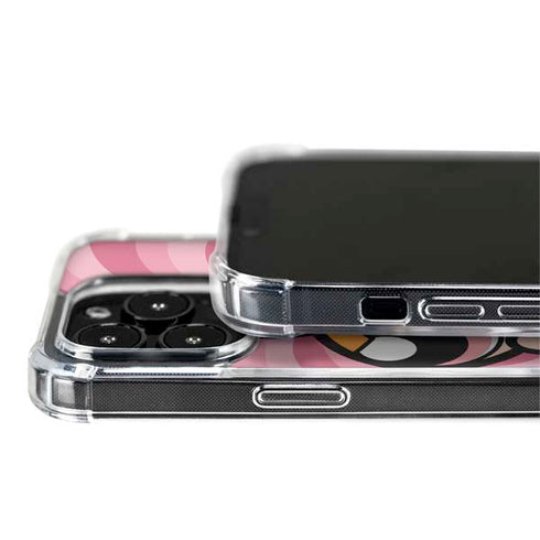 Cartoon Network Powerpuff Girls Blossom Pink Hearts iPhone 15 Pro MagSafe Case