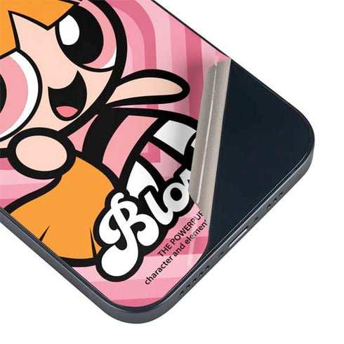 Cartoon Network Powerpuff Girls Blossom Pink Hearts iPhone 14 Skin