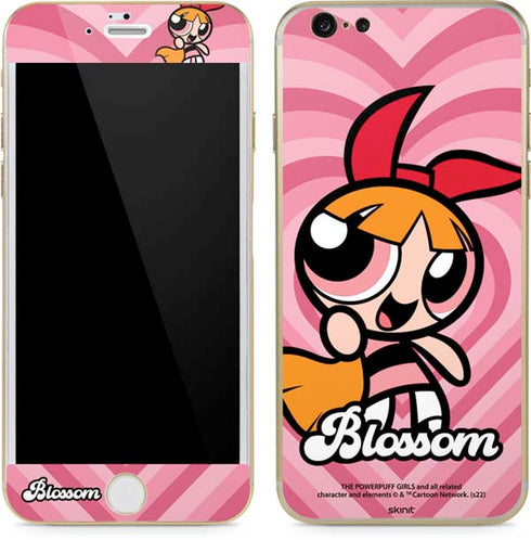 Cartoon Network Powerpuff Girls Blossom Pink Hearts iPhone 6/6s Skin