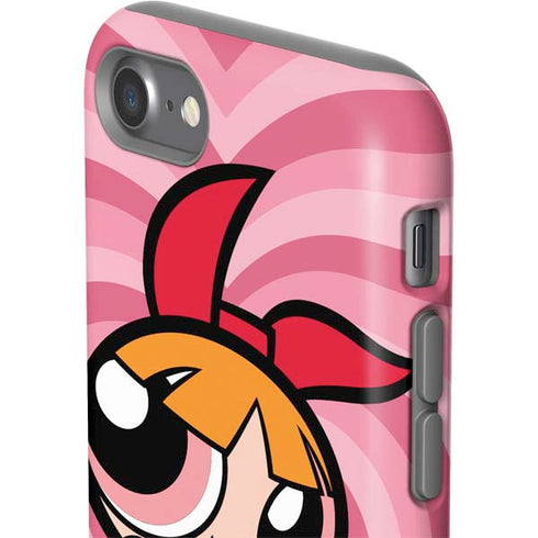 Cartoon Network Powerpuff Girls Blossom Pink Hearts iPhone SE (2nd & 3rd Gen) Pro Case