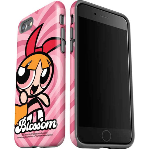 Cartoon Network Powerpuff Girls Blossom Pink Hearts iPhone SE (2nd & 3rd Gen) Pro Case