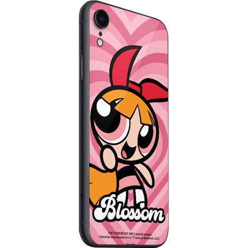 Cartoon Network Powerpuff Girls Blossom Pink Hearts iPhone SE (2nd & 3rd Gen) Skin