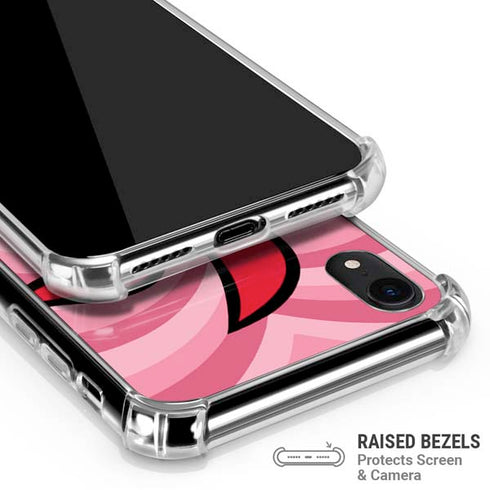 Cartoon Network Powerpuff Girls Blossom Pink Hearts iPhone XR Clear Case