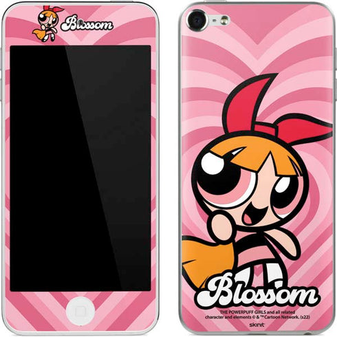 Cartoon Network Powerpuff Girls Blossom Pink Hearts Apple iPod Skin