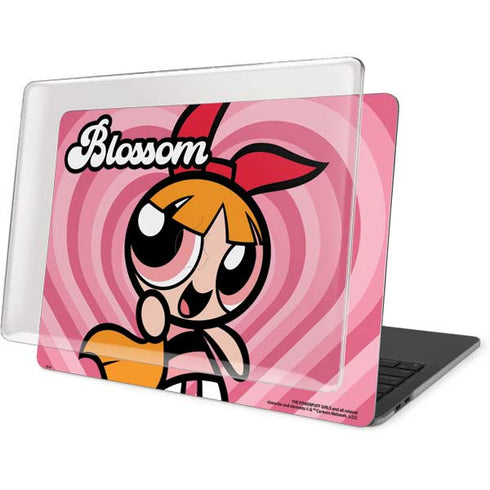 Cartoon Network Powerpuff Girls Blossom Pink Hearts MacBook Pro 13in (2020) Case plus Skin