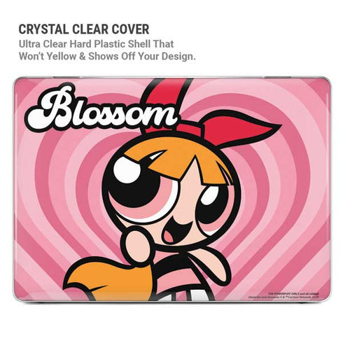 Cartoon Network Powerpuff Girls Blossom Pink Hearts MacBook Pro 16in (2021-25) Case plus Skin