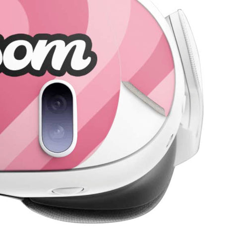 Cartoon Network Powerpuff Girls Blossom Pink Hearts Meta Quest 3 Skin