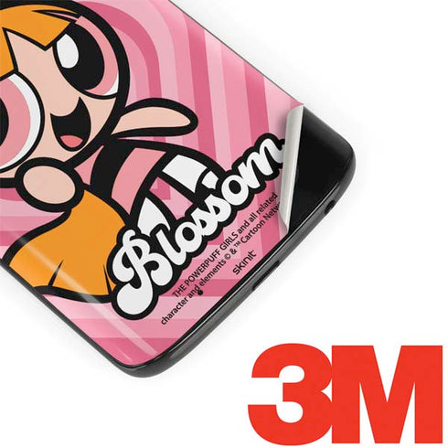 Cartoon Network Powerpuff Girls Blossom Pink Hearts Moto G6 Skin