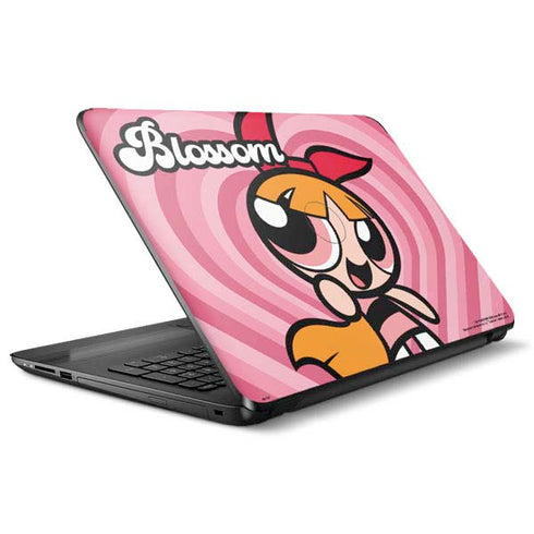 Cartoon Network Powerpuff Girls Blossom Pink Hearts HP Notebook Skin