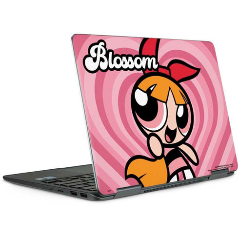 Cartoon Network Powerpuff Girls Blossom Pink Hearts Notebook 9 Pro 13in (2017) Skin