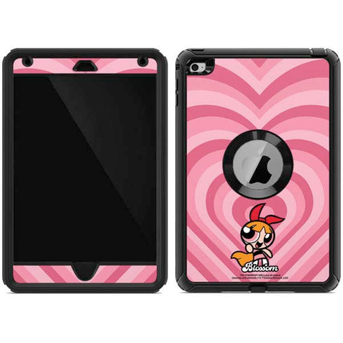 Cartoon Network Powerpuff Girls Blossom Pink Hearts Otterbox Defender iPad Skin