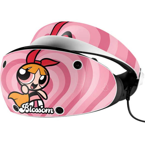 Cartoon Network Powerpuff Girls Blossom Pink Hearts PlayStation VR2 Skin