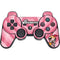 Cartoon Network Powerpuff Girls Blossom Pink Hearts PS3 Dual Shock wireless controller Skin