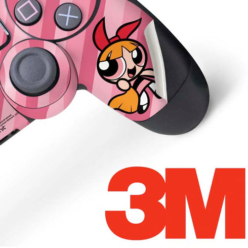 Cartoon Network Powerpuff Girls Blossom Pink Hearts PS4 Controller Skin