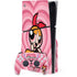 Cartoon Network Powerpuff Girls Blossom Pink Hearts PS5 Slim Disk Bundle Skin