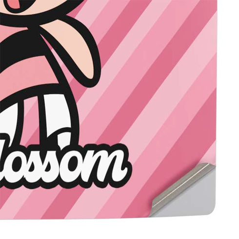 Cartoon Network Powerpuff Girls Blossom Pink Hearts PS5 Slim Disk Console Skin