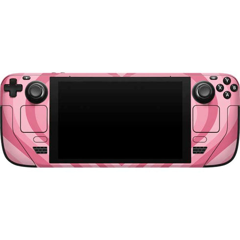 Cartoon Network Powerpuff Girls Blossom Pink Hearts Steam Deck Handheld Gaming Computer Skin