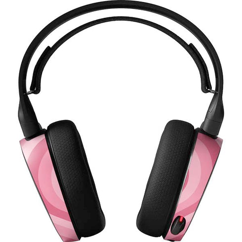 Cartoon Network Powerpuff Girls Blossom Pink Hearts SteelSeries Arctis 3 Skin