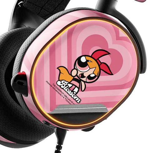 Cartoon Network Powerpuff Girls Blossom Pink Hearts SteelSeries Arctis 5 Skin