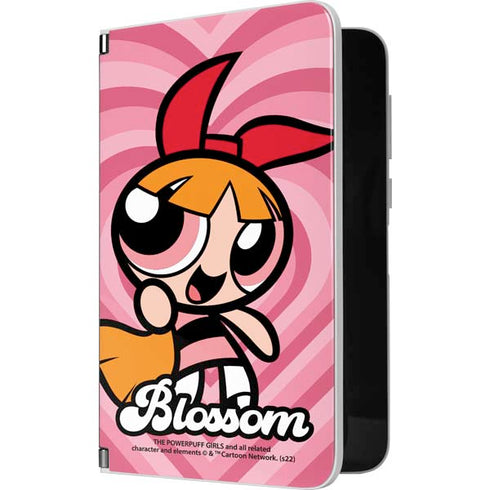 Cartoon Network Powerpuff Girls Blossom Pink Hearts Surface Duo Skin