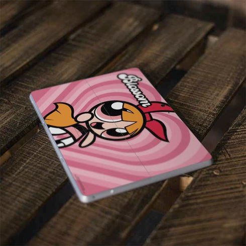 Cartoon Network Powerpuff Girls Blossom Pink Hearts Surface Go Skin