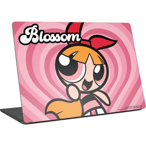 Cartoon Network Powerpuff Girls Blossom Pink Hearts Surface Laptop 4 15in Skin