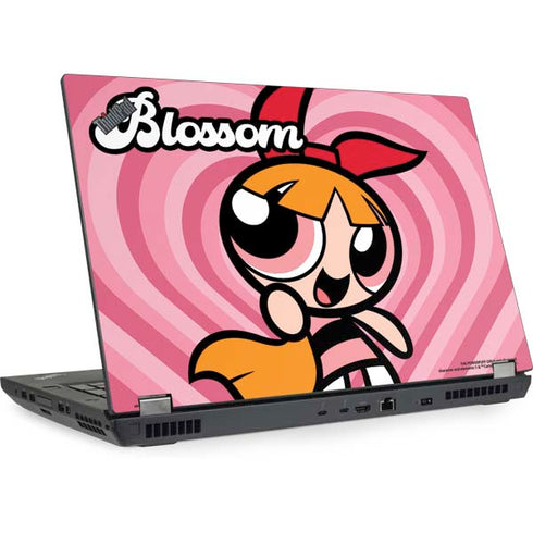 Cartoon Network Powerpuff Girls Blossom Pink Hearts Lenovo ThinkPad Skin