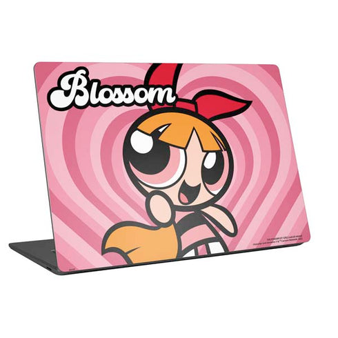 Cartoon Network Powerpuff Girls Blossom Pink Hearts Universal Laptop 17in (13.8 x 10in) Skin