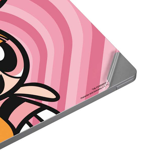 Cartoon Network Powerpuff Girls Blossom Pink Hearts Universal Laptop 17in (13.8 x 10in) Skin
