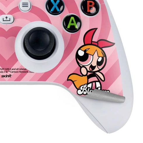 Cartoon Network Powerpuff Girls Blossom Pink Hearts Xbox Series S Skins