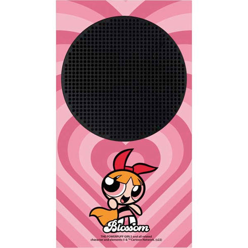 Cartoon Network Powerpuff Girls Blossom Pink Hearts Xbox Series S Console Skin