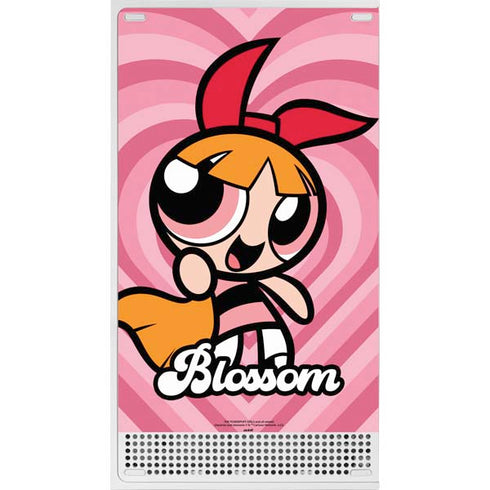 Cartoon Network Powerpuff Girls Blossom Pink Hearts Xbox Series S Console Skin