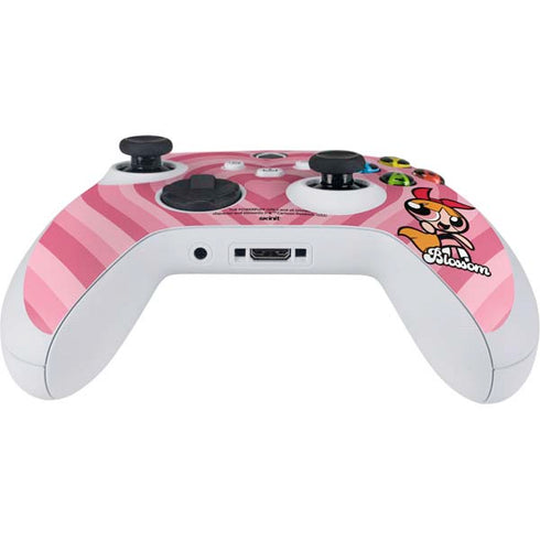 Cartoon Network Powerpuff Girls Blossom Pink Hearts Xbox Series S Controller Skin
