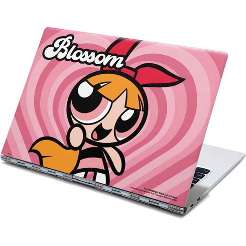 Cartoon Network Powerpuff Girls Blossom Pink Hearts Yoga 910 2-in-1 14in Touch-Screen Skin