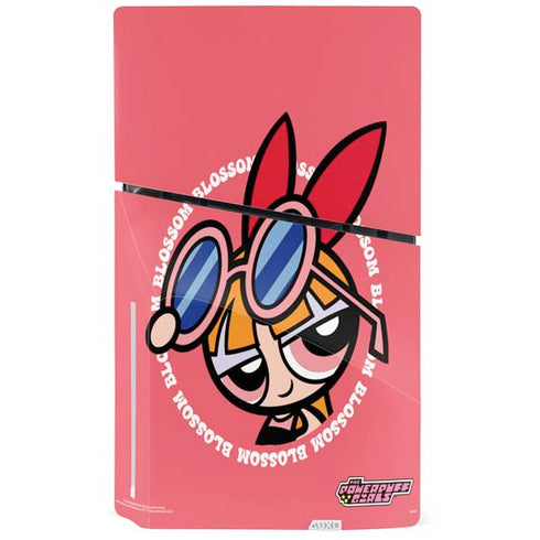 Cartoon Network Powerpuff Girls Blossom PS5 Slim Disk Bundle Skin