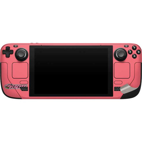 Cartoon Network Powerpuff Girls Blossom Steam Deck Handheld Gaming Computer Skin