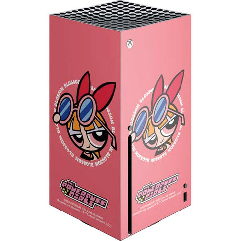 Cartoon Network Powerpuff Girls Blossom Xbox Series X Console Skin