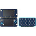 Blue and Cream Polka Dots Nintendo 2DS XL (2017) Skin