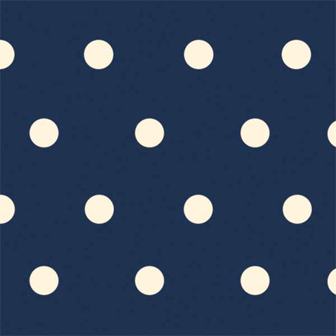 Blue and Cream Polka Dots Nintendo 2DS XL (2017) Skin