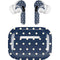 Blue and Cream Polka Dots AirPods Pro 2nd Gen Skin