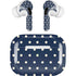 Blue and Cream Polka Dots AirPods Pro 2nd Gen Skin