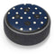 Blue and Cream Polka Dots Amazon Echo Dot Skin