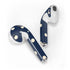 Blue and Cream Polka Dots Apple AirPods 2 Skin