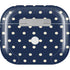 Blue and Cream Polka Dots Apple AirPods (3rd Gen 2021) Skin