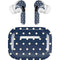 Blue and Cream Polka Dots Apple AirPods Pro Skin