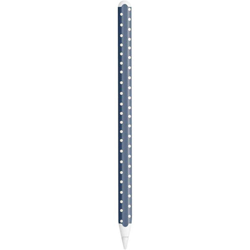 Blue and Cream Polka Dots Apple Pencil (2nd Gen 2019) Skin