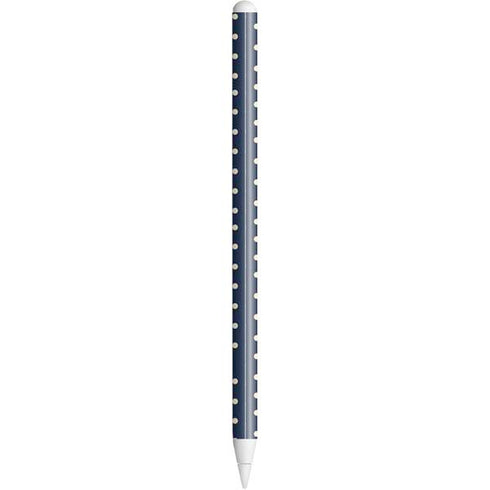 Blue and Cream Polka Dots Apple Pencil (2nd Gen 2019) Skin