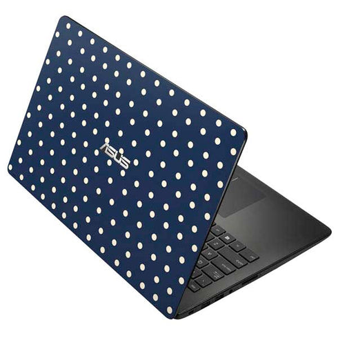 Blue and Cream Polka Dots Asus X502CA 15.6 Skin