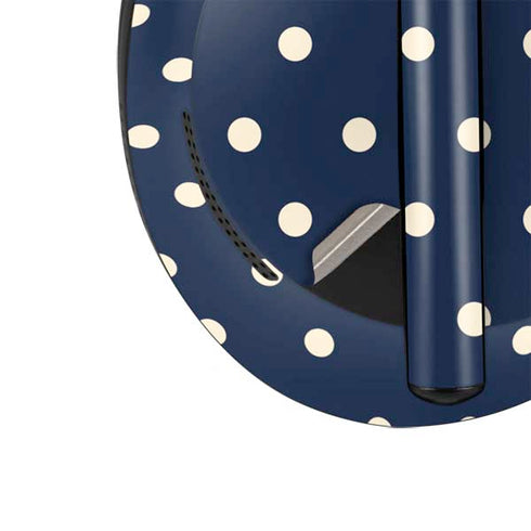 Blue and Cream Polka Dots Bose Noise Cancelling Headphones 700 Skin
